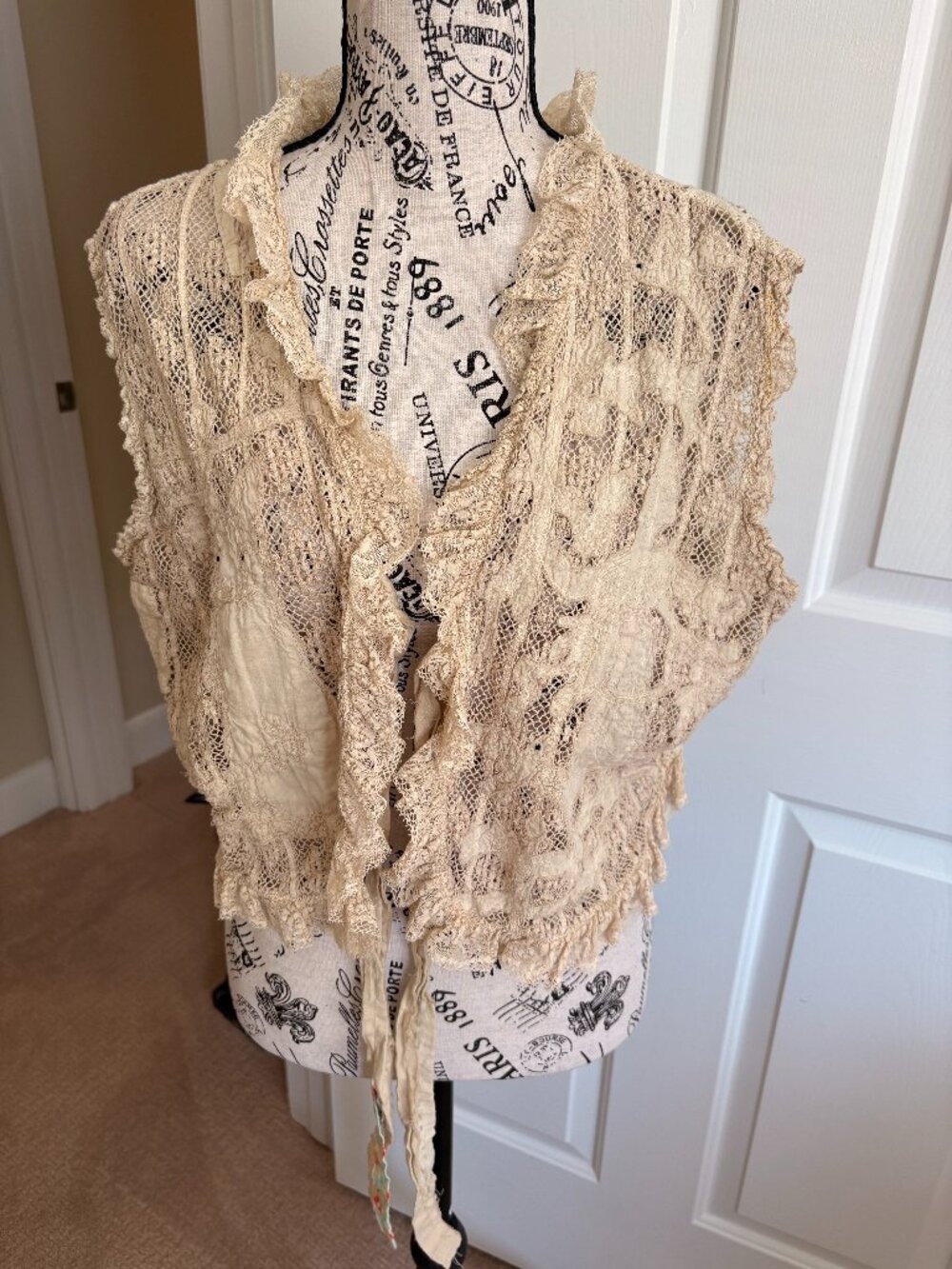 Magnolia Pearl Idahlia Vest #081 Moonlight NWT